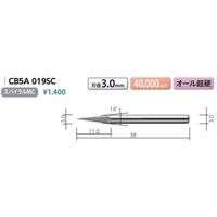 ムラキ MRA超硬バー CB5A 019SC 1セット(5本)（直送品）