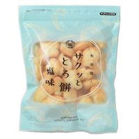 まるせん米菓 サクッと とろ餅 塩味 120g x12 4560142248570 12個（直送品）