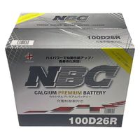 NBC 国産車用バッテリー 充電制御車対応　CALCIUM PREMIUM 100D26R 1個（直送品）