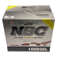 NBC 国産車用バッテリー 充電制御車対応　CALCIUM PREMIUM 100D26L 1個（直送品）