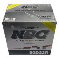 NBC 国産車用バッテリー 充電制御車対応　CALCIUM PREMIUM 90D23R 1個（直送品）