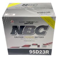 NBC 国産車用バッテリー 充電制御車対応　CALCIUM PREMIUM 95D23R 1個（直送品）