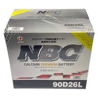 NBC 国産車用バッテリー 充電制御車対応　CALCIUM PREMIUM 90D26L 1個（直送品）