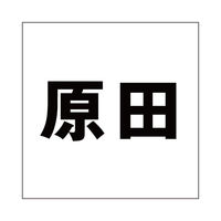 ハイロジック 表札用 切文字シール 「原田」