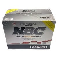 NBC 国産車用バッテリー 充電制御車対応　CALCIUM PREMIUM 125D31R 1個（直送品）