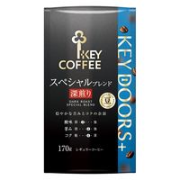 【コーヒー豆】キーコーヒー KEY DOORS+ スペシャルブレンド深煎り（LP）1袋（170g）