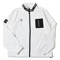 クアルトユナイテッド ポリエステル系シャカシャカアウター(メンズ)　WHT　XL N5057MEN 1点（直送品）