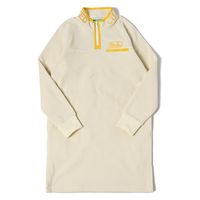 クアルトユナイテッド ハーフジップフリースワンピース　OFF WHITE　M N5035 1点（直送品）