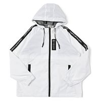 クアルトユナイテッド ポリエステル系シャカシャカアウター　WHT　S N5047 1点（直送品）