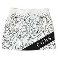 クアルトユナイテッド モノトーン花柄スカート　WHT　M A0186-B 1点（直送品）