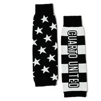 クアルトユナイテッド アシンメトリーニットレッグウォーマー　BLK　F U8056 1点（直送品）