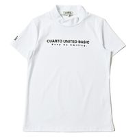 クアルトユナイテッド 選べるカラーのモックネックシャツ　WHT　S A0189-B 1点（直送品）