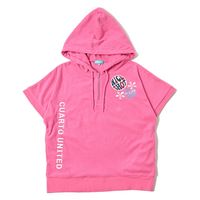 クアルトユナイテッド パイル地半袖パーカー　PIN　M K6005 1点（直送品）