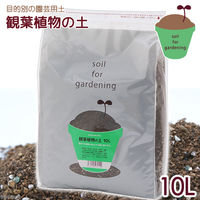 観葉植物の土 10L 目的別の園芸用土　897219　1個（直送品）