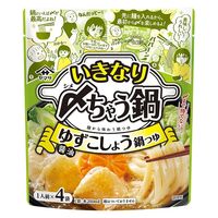 ヤマサ いきなり〆ちゃう鍋 ゆずこしょう鍋つゆ醤油 4食入 1個 ヤマサ醤油 鍋の素