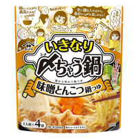 ヤマサ いきなり〆ちゃう鍋 味噌とんこつ鍋つゆ 4食入 1個 ヤマサ醤油 鍋の素