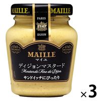 MAILLE ディジョンマスタード 108g 3個 エスビー食品 サンドイッチ