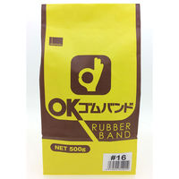 オカモト 輪ゴム OKゴムバンド #16 1袋（500g）（わけあり品）