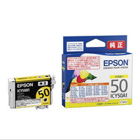 エプソン（EPSON） 純正インクカートリッジ ICY50A1 イエロー 1個（わけあり品）