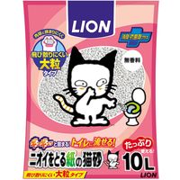 ライオン ニオイをとる紙の猫砂　１０Ｌ 119966 1個（直送品）