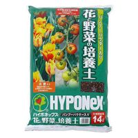 ハイポネックス バンブーパウダー入り　花と野菜の培養土　１４Ｌ 157927 1袋（直送品）