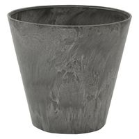 amabro アートストーン ラウンド グレー 17cm 256190 1個（直送品）