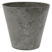 amabro アートストーン ラウンド グレー 32cm 256193 1個（直送品）