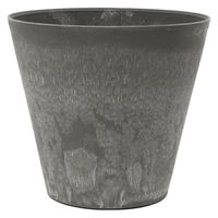 amabro アートストーン ラウンド グレー 37cm 256194 1個（直送品）