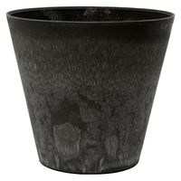 amabro アートストーン ラウンド ブラック 37cm 256199 1個（直送品）