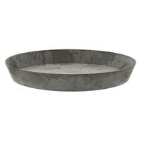 amabro アートストーン　ラウンド　ソーサー　グレー　３０ｃｍ 256213 1個（直送品）