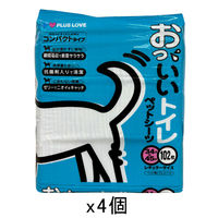 プラスラブ おっ、いいトイレ　ペットシーツ　レギュラー　１０２枚×４袋 266314 1袋（直送品）