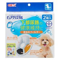 ジェックス ＧＥＸ　ピュアクリスタル　軟水化フィルター　全円　犬用　２個入 270839 1個（直送品）