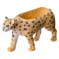 友膳 ゲパールポット 穴あり ヒョウ 274452 1個（直送品）