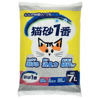 クニミネ 固まる猫砂 猫砂1番 7L 282212 1個（直送品） - アスクル