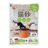 アイリスオーヤマ 上から猫トイレ用猫砂　７Ｌ×３袋　ＵＮＳー７Ｌ 266391 1セット（直送品）