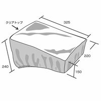 タナックス MPー176 レインカバー 1セット(4個)（直送品）