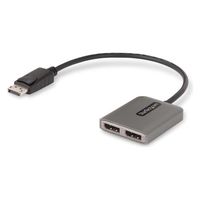 MSTハブ　DisplayPort 1.4　2画面Winのみ　MST14DP122DP　1個　StarTech.com