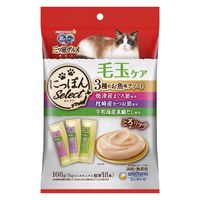 銀のスプーン 三ツ星グルメ にっぽんセレクト 3種のお魚アソート 毛玉ケア（6g×18本）1袋 ユニ・チャーム 猫用 おやつ