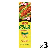 エスビー食品 粗切りピクルス 3個 チューブタイプ