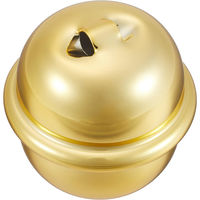 日本紐釦貿易(Nippon Chuko) NBK 福鈴 約75mm ゴールド FSZ-75MM-G　3個セット（直送品）