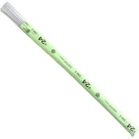 日本紐釦貿易(Nippon Chuko) NBK 地巻ワイヤー #24 100本入り U字 全長72cm ホワイト MAF-JW24W（直送品）