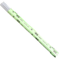 日本紐釦貿易(Nippon Chuko) NBK 地巻ワイヤー #20 50本入り U字 全長72cm ホワイト MAF-JW20W（直送品）