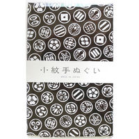 日本紐釦貿易(Nippon Chuko) NBK 小紋手ぬぐい 家紋 33×90cm MYM33353 手芸・ハンドメイド用品　10枚セット（直送品）