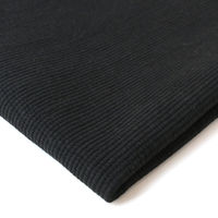 nubi ヌビ 韓国伝統キルティング生地 3mmステッチ幅 130cm巾×4m切り売り販売 ブラック(Black) NBY303-16（直送品）
