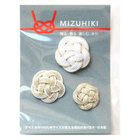 有限会社　Piece Piece　MIZUHIKI　水引　梅結び　アソートセット　白金　PHC-099-8　3個セット（直送品）