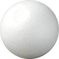 日本紐釦貿易(Nippon Chuko) 丸スチロール スチボール芯 60mm 10個入 CN411　10個入/5袋