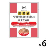 腎臓の健康に配慮した たまの伝説 国産 40g 6袋 三洋食品 キャットフード 猫用 ウェット パウチ