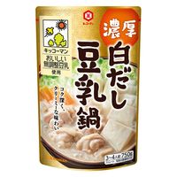 キッコーマン 濃厚 豆乳鍋 ストレート 750g 鍋つゆ 鍋の素 鍋スープ