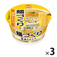 東洋水産　マルちゃん 麺づくり 醤油とんこつ 1セット（3個）