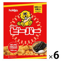ビーバー 6袋 北陸製菓 せんべい 煎餅